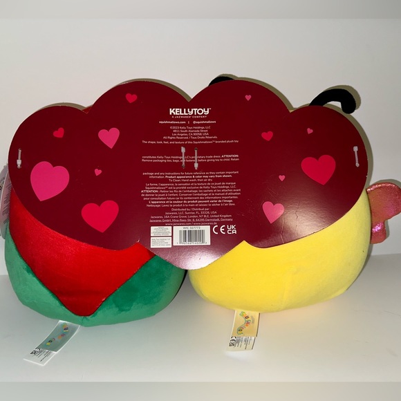 New! Sunny the Bee and Walsh the Rose Valentines 2023 Squishmallows! - Picture 4 of 4